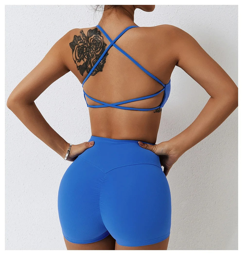 Women's Cross-Back Sports Bra