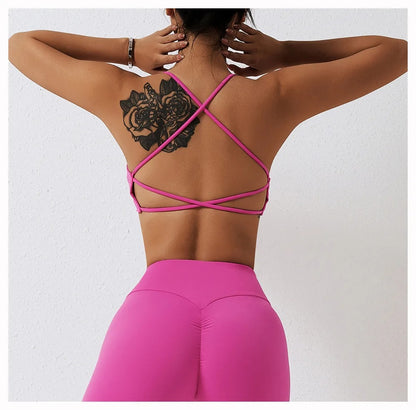 Women's Cross-Back Sports Bra